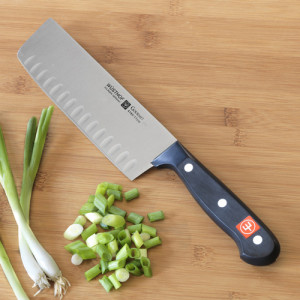 Wüsthof Classic Vegetable Nakiri Knife with Hollow Edge