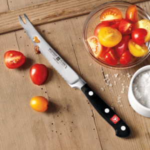 5 Inch Wusthof Tomato Knife with Gourmet Forked-Tip 